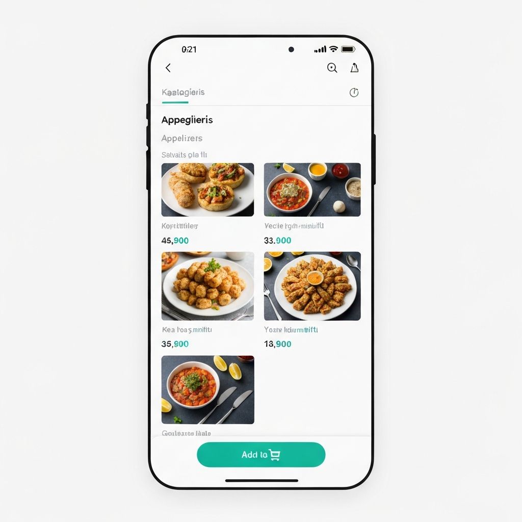 Mobil Menu Gorunumu